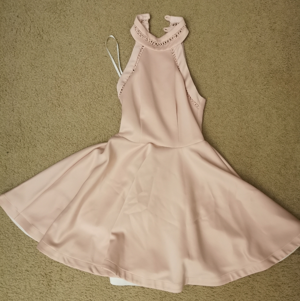 B Darlin Soft Pink Junior Dress